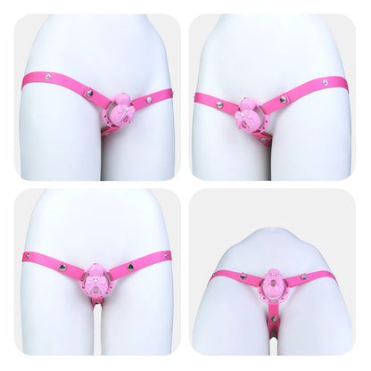 Butterfly Whisper Pearl Chastity Cage