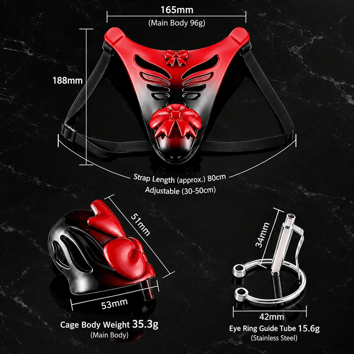 Butterfly Wing Chastity Belt