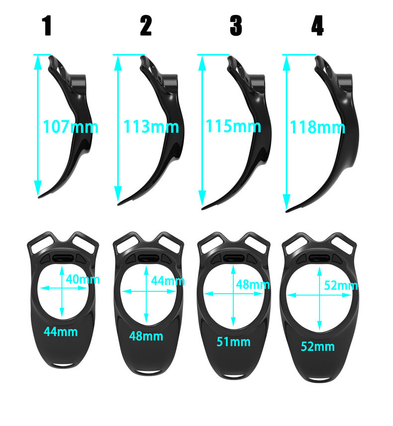 C-ring cage lengths and four base ring measurements
