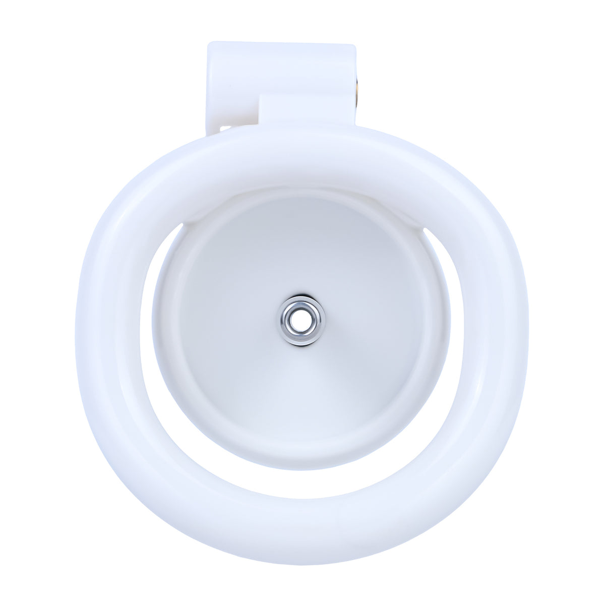 Blue catheter configuration rear view