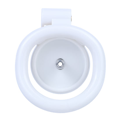 Blue catheter configuration rear view