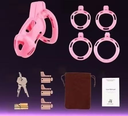 Candy Powder Contract Chastity Cage 4