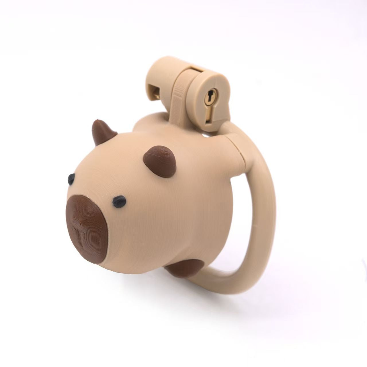Capybara Dog Slave Chastity Cage  2