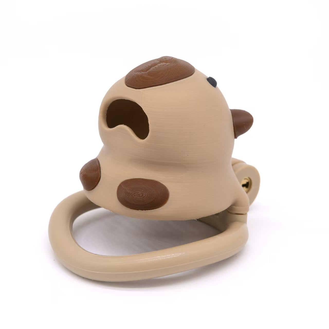 Capybara Dog Slave Chastity Cage  1