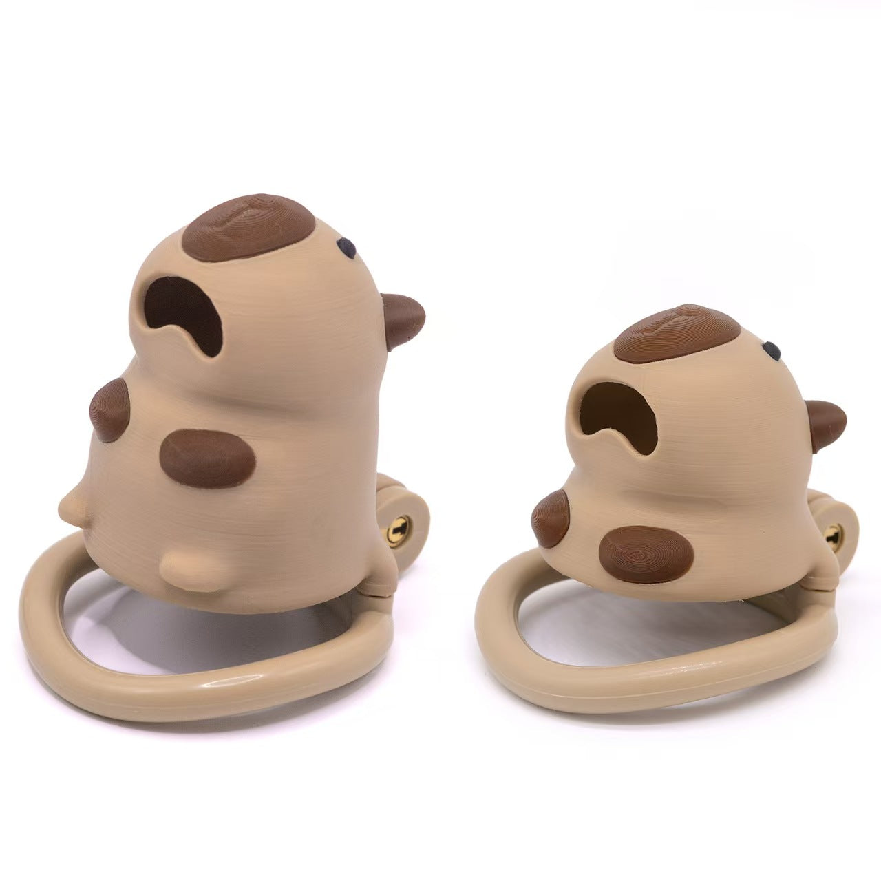 Capybara Dog Slave Chastity Cage  1