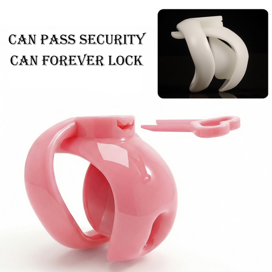 Carefree Long Negative Electrode Chastity Cage