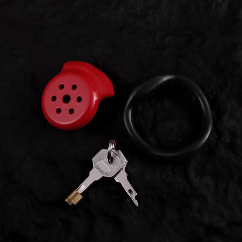 Charm Flat Chastity Cage