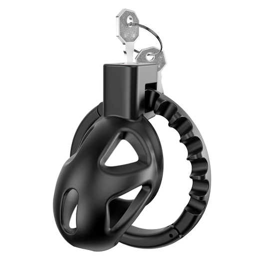 Chastity Cage with 8 Adjustable Cock Ring in alternate gallery view 16