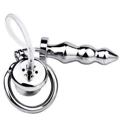 Special Chastity Cage With Butt Plug