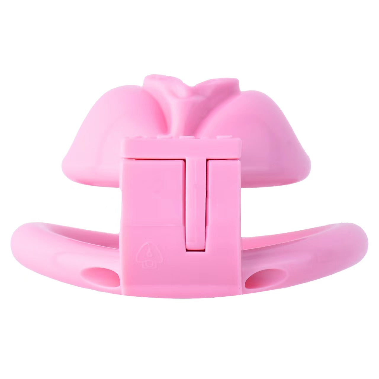 Cage de chasteté pour clitoris noire et rose