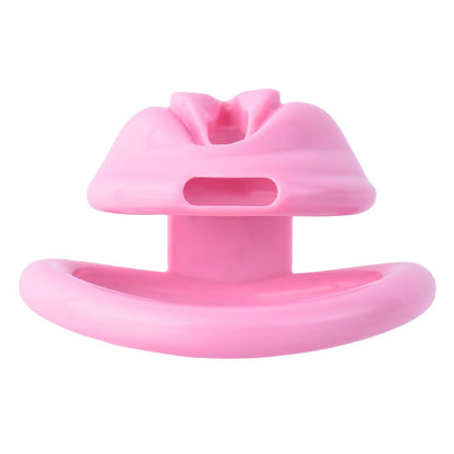 Cage de chasteté pour clitoris noire et rose