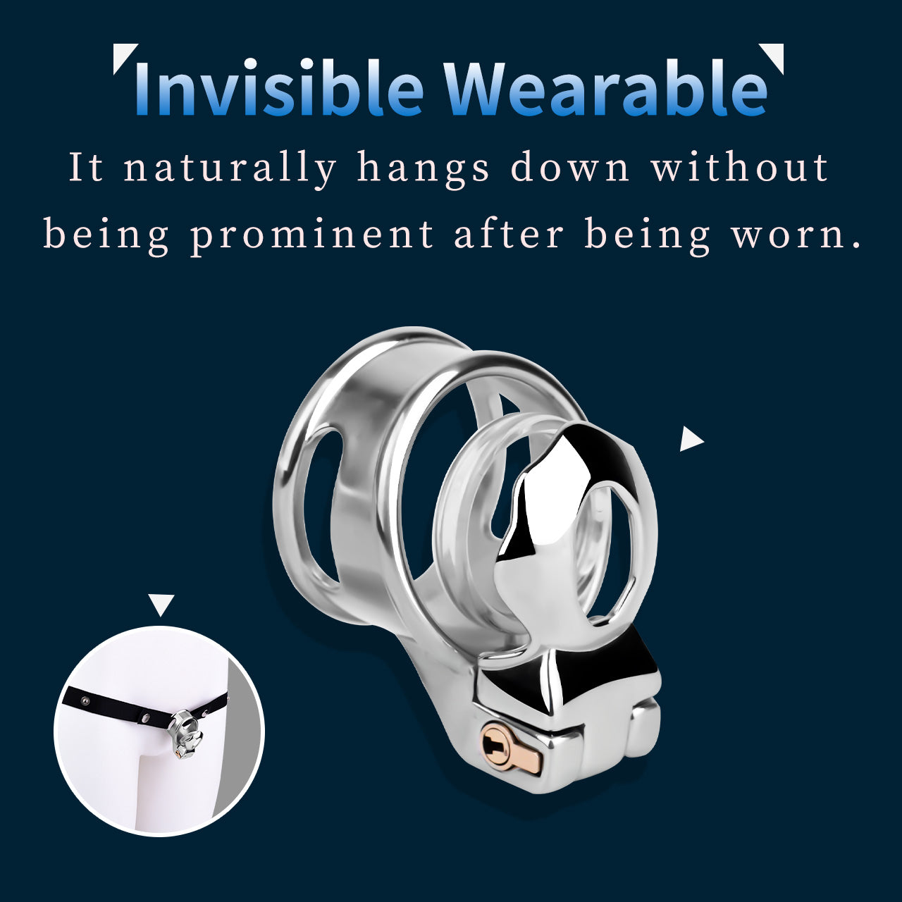 Clitoral Chastity Lock Invisible
