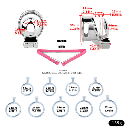 Clitoral Chastity Lock Invisible