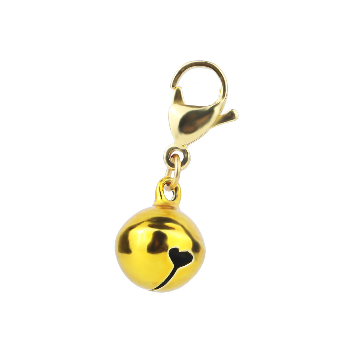 Cloud Bell Metal Chastity Cage detachable gold-tone bell and clasp
