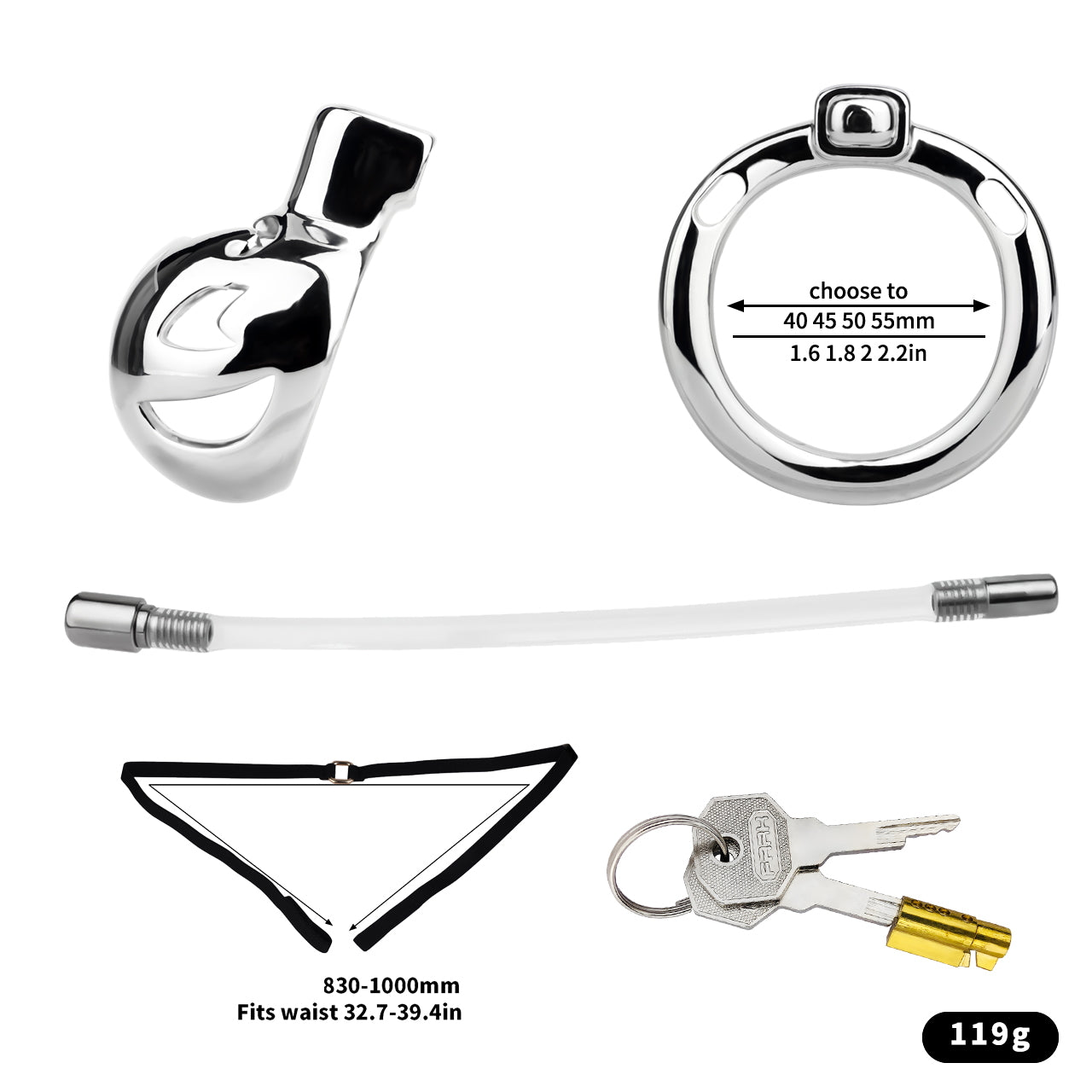 Clown Chastity Lock - 17