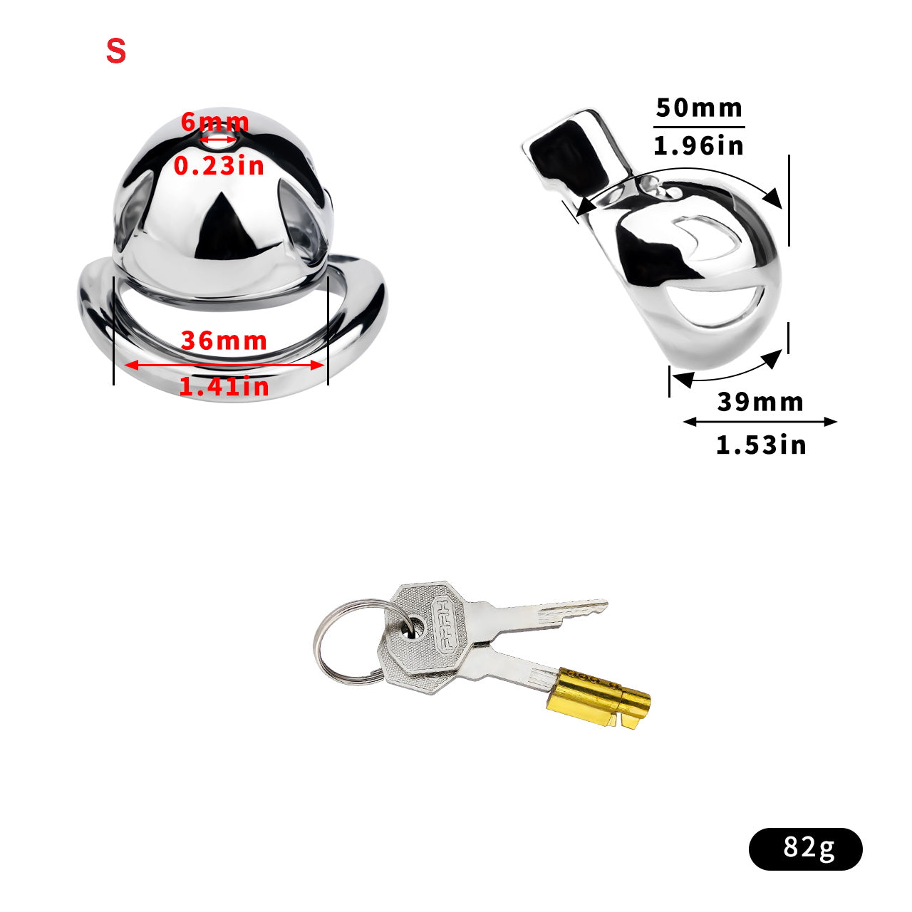Clown Chastity Lock - 10