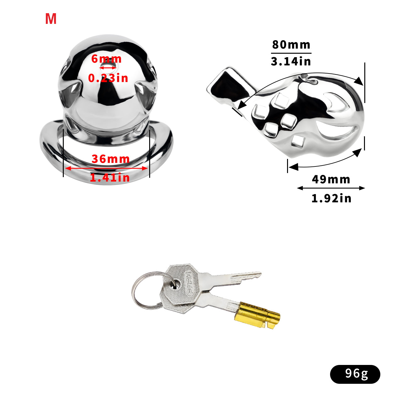 Clown Chastity Lock - 11