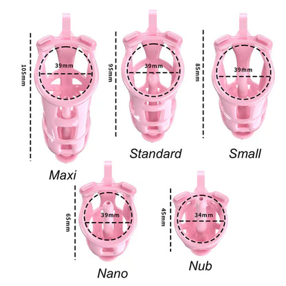 Cobra Chastity Cage With Belt and Urethal