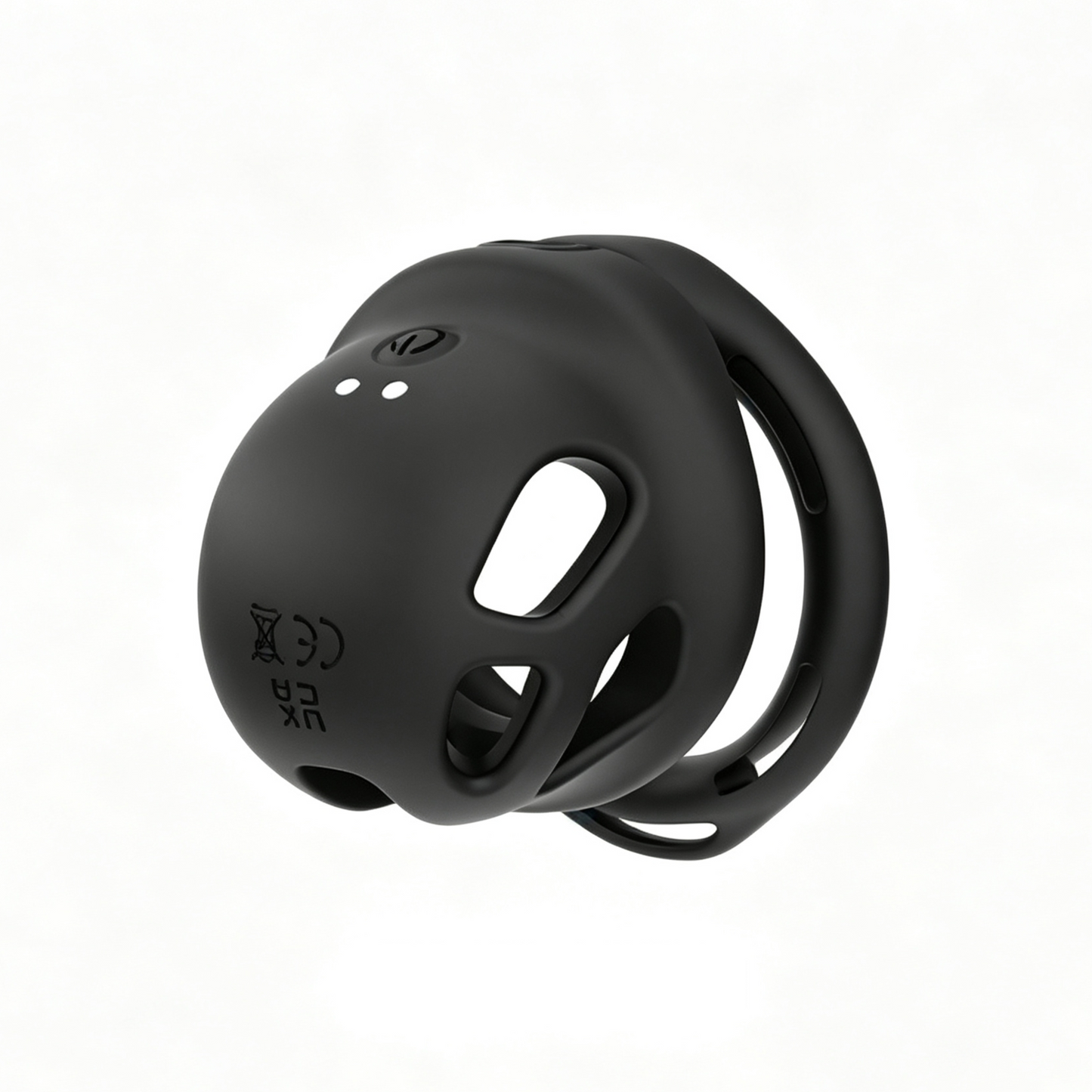Compact Silicone Vibrating Chastity Cage