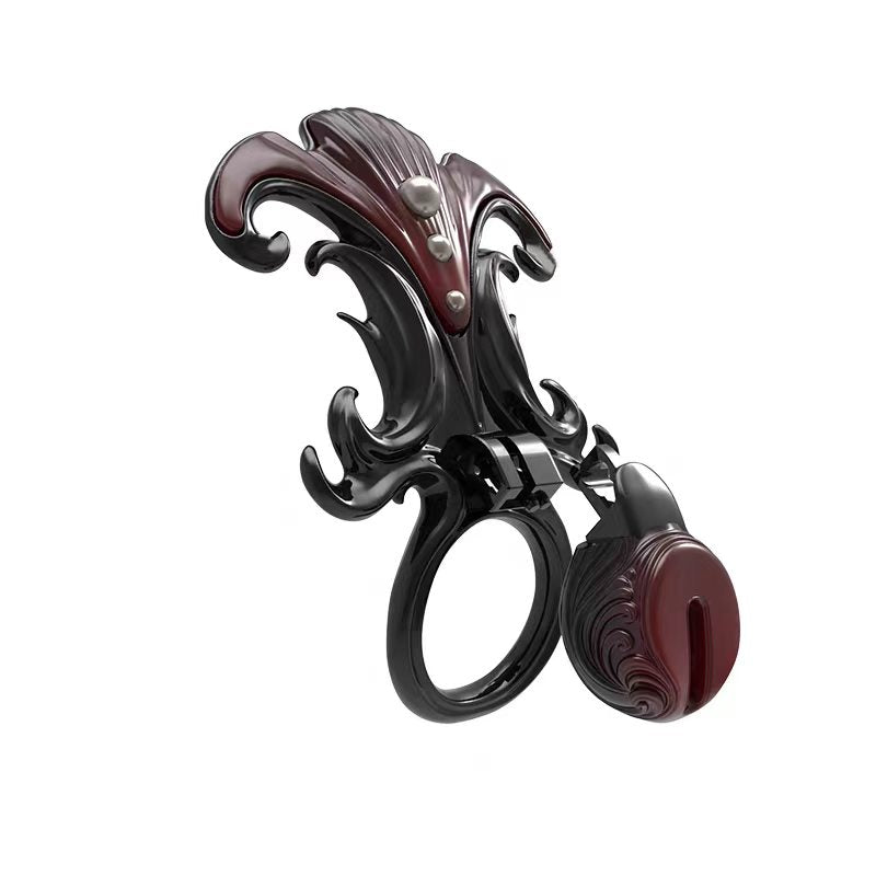 Coral Whisper Chastity Cage