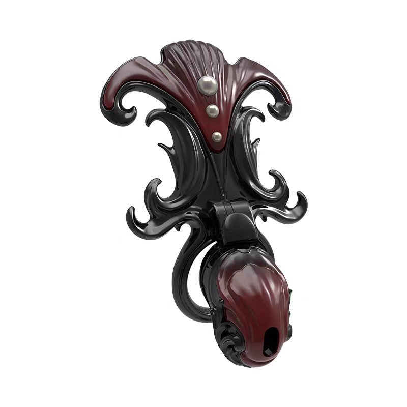 Coral Whisper Chastity Cage