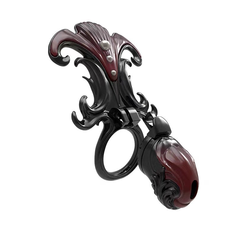 Coral Whisper Chastity Cage