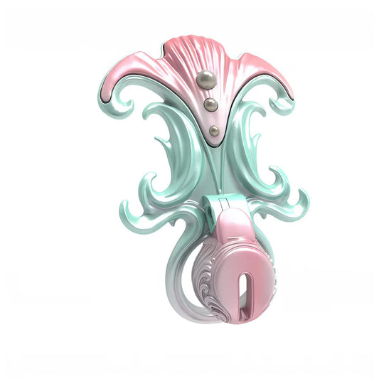 Coral Whisper Chastity Cage