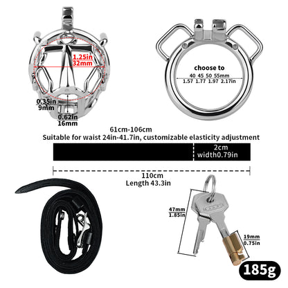 Cosmic Axis Chastity Lock - 11