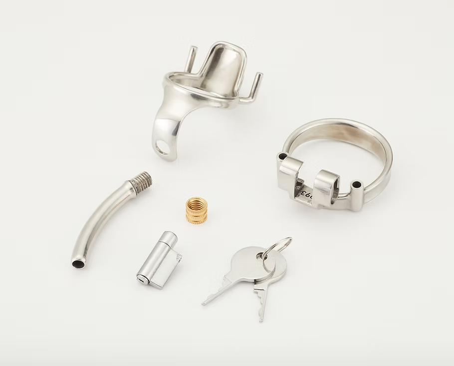 Urethral Custom Chastity Device T18