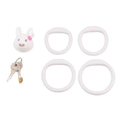 Cute Little Rabbit Chastity Cage