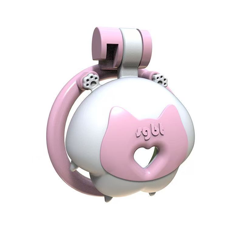 Cute Meow Fist Chastity Cage 4