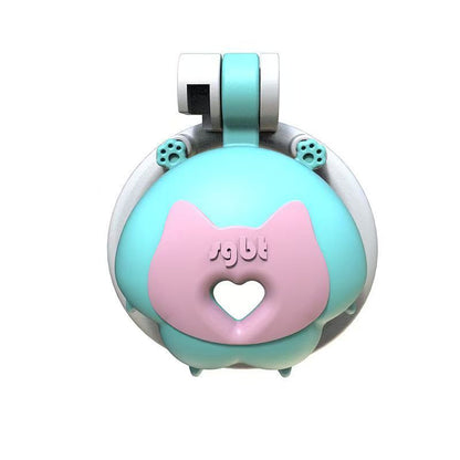 Cute Meow Fist Chastity Cage 2