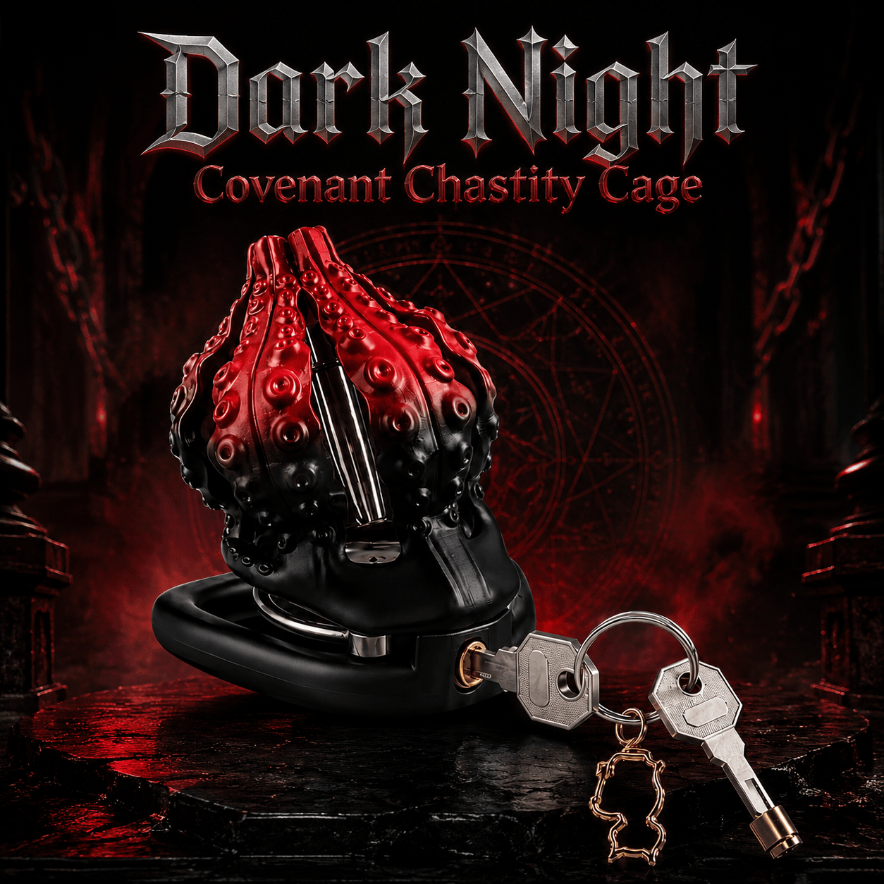 Dark Night Covenant Chastity Cage