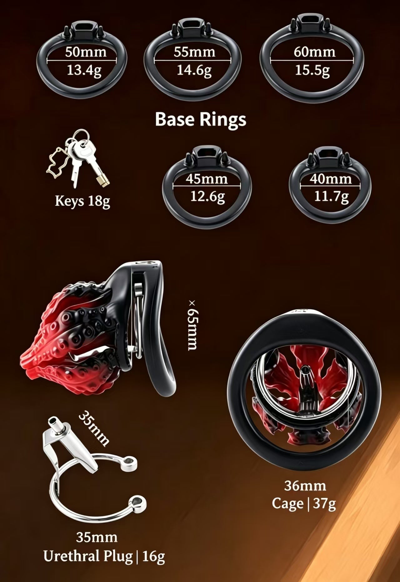 Dark Night Covenant Chastity Cage