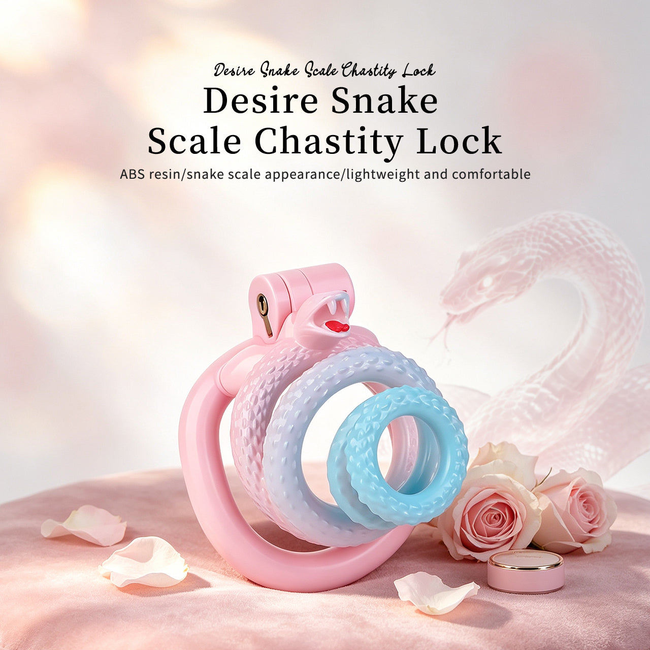 Desire Snake Scale Chastity Lock