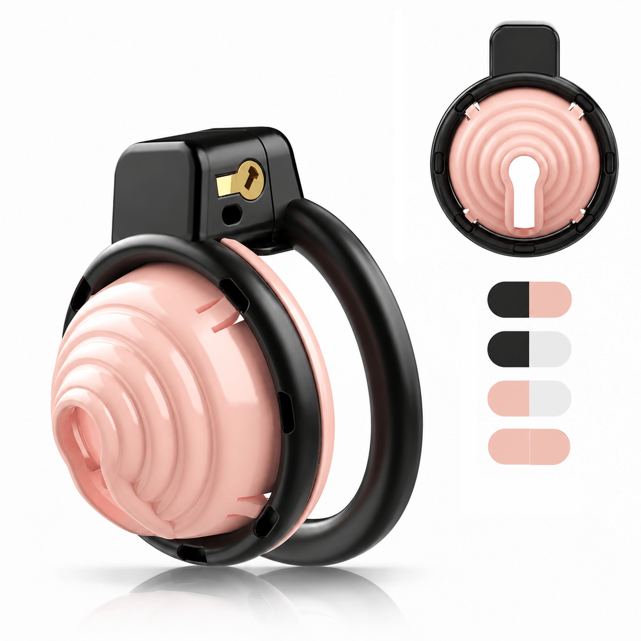 Detachable Conch Chastity Cage