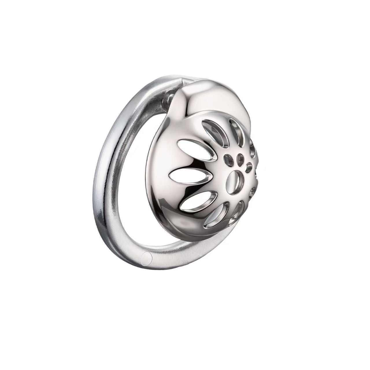 Double Locking Stainless Steel Chastity Cage