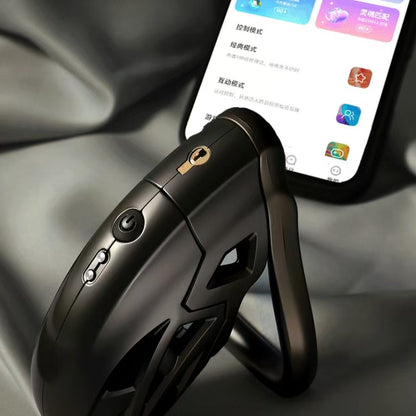 Dragon Taming Master App Electric Shock Chastity Cage 3