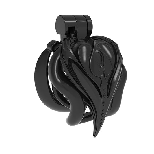 Dual-Heart Resin Chastity Cage