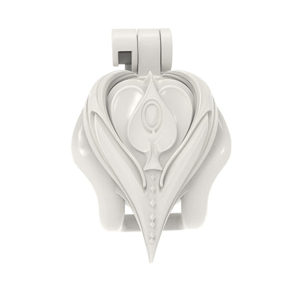 Dual-Heart Resin Chastity Cage