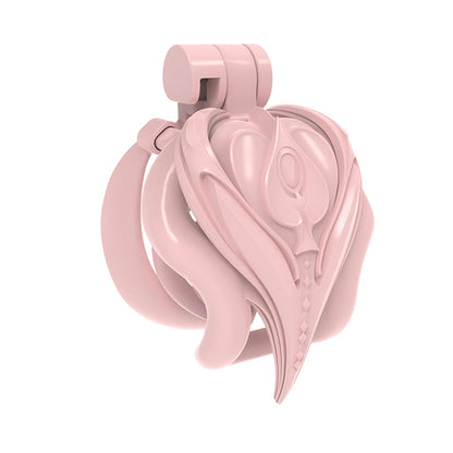 Dual-Heart Resin Chastity Cage