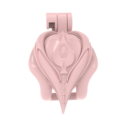Dual-Heart Resin Chastity Cage