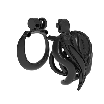 Dual-Heart Resin Chastity Cage