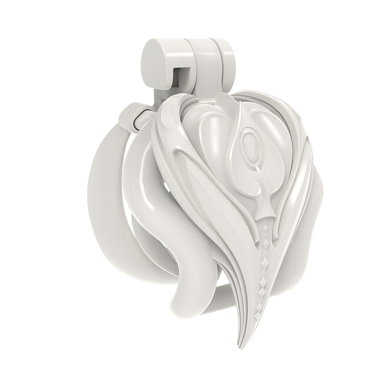 Dual-Heart Resin Chastity Cage