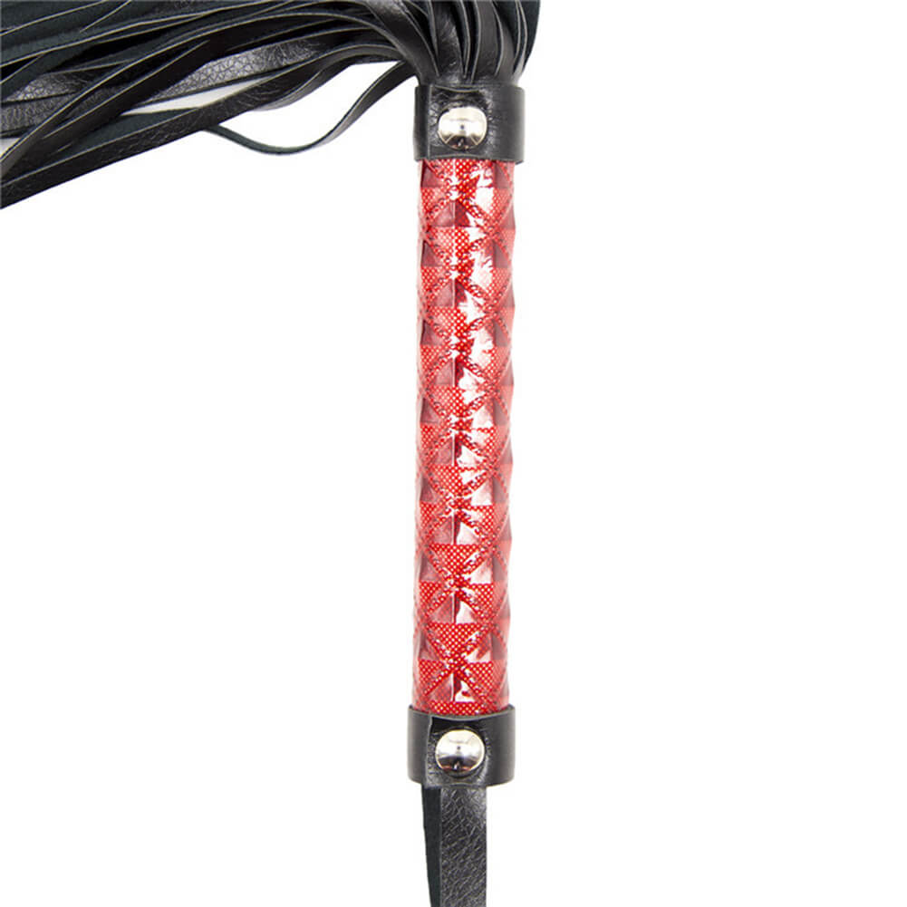 39cm Faux Leather SM Rope Flogger