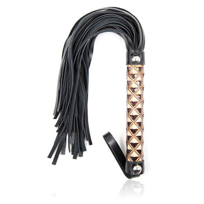 39cm Faux Leather SM Rope Flogger