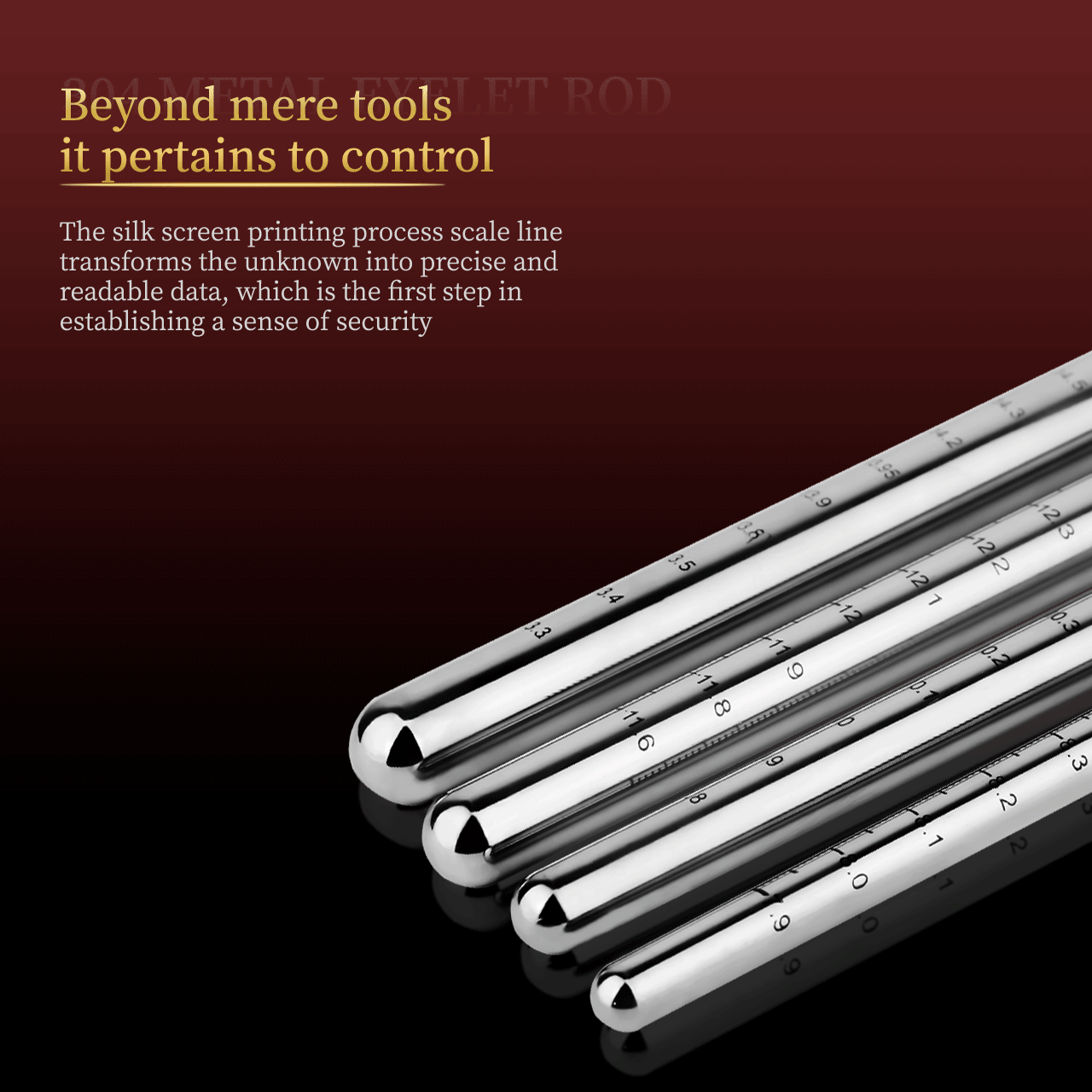 ET ROD 304 Stainless Steel Sounding Rod