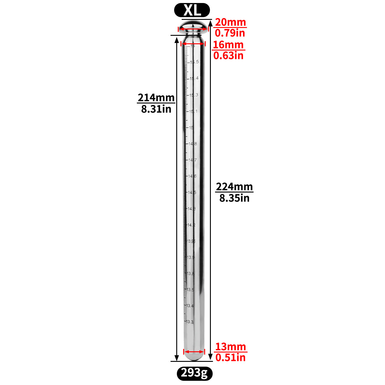 ET ROD 304 Stainless Steel Sounding Rod