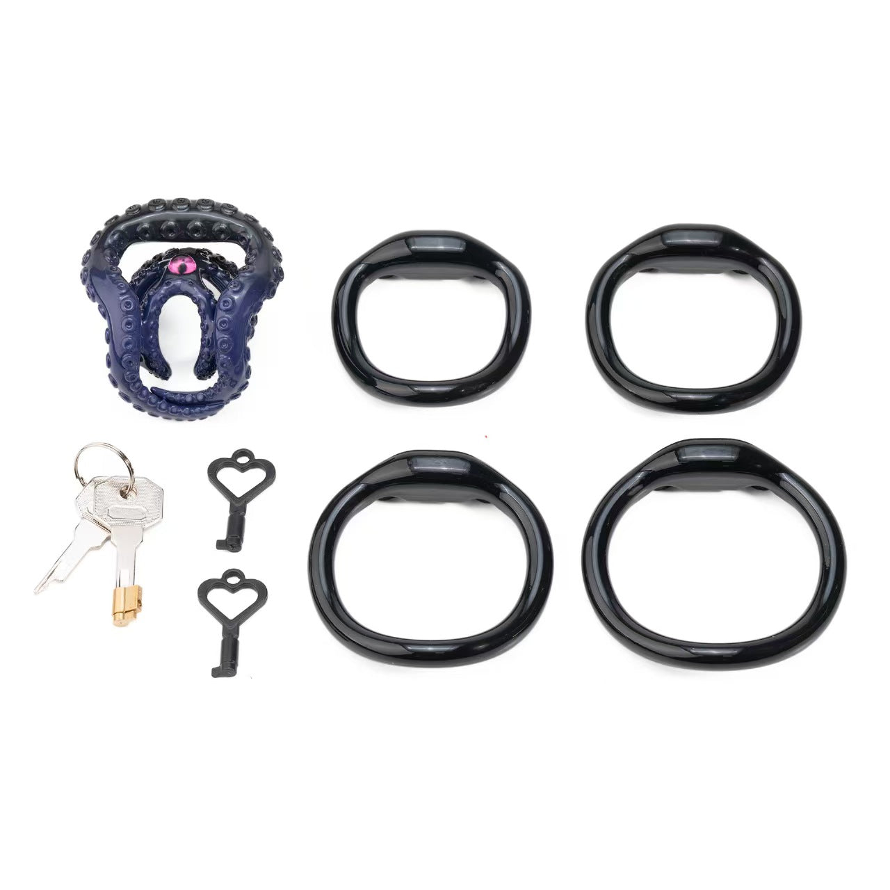 Evil Octopus Entwined Chastity Cage