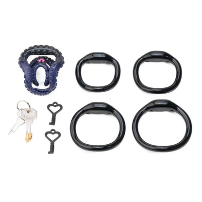 Evil Octopus Entwined Chastity Cage